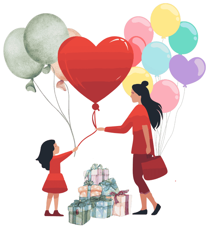 shopping girl got many offers